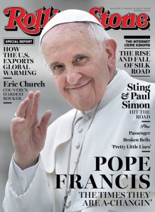 rolling stone pope