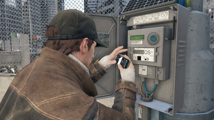 Aiden Pearce and the magic phone